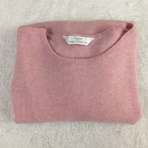 Pink Wool Sweater St. Michael by Marks and Spencer